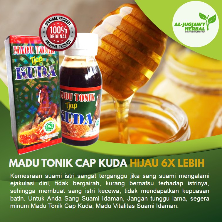 Madu Tonik New Madu Tjap Kuda Madu Super Tonik Madu Alami 6x Cap Kuda 60 Ml 100 Ori Indonesia