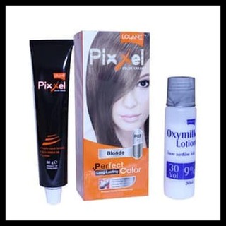 TERMURAH PROMO CAT  RAMBUT  LOLANE PIXXEL HAIR COLOR CREAM 