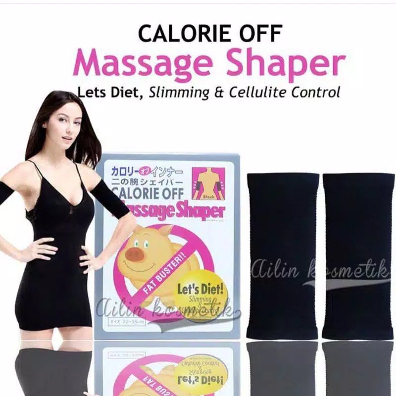 Calorie Off Arm Corset Stocking Inner Wear Brand Korset Pengecil Langan pelangsing lengan