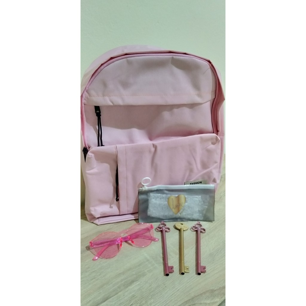 

Paket Back to School Pink