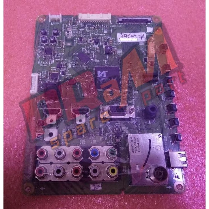 Mainboard tv TOSHIBA 32PS10 - Elektronik tv MB 32PS10 - Mainboard tv led 32PS10 - ORIGINAL MESIN