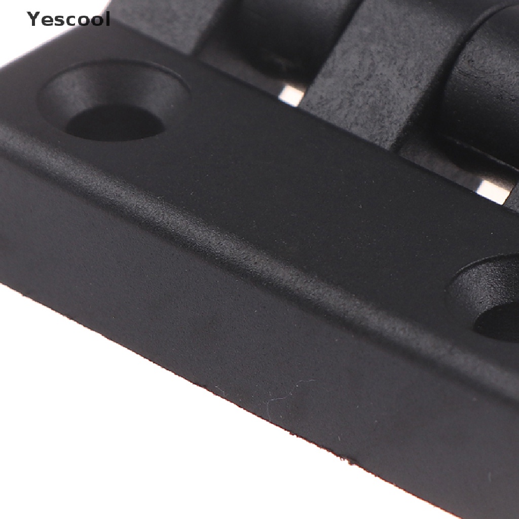 Yescool 1PCS Small Hinges Black Mini Plastic Door Bearing Butt Cabinet ABS Hinge .