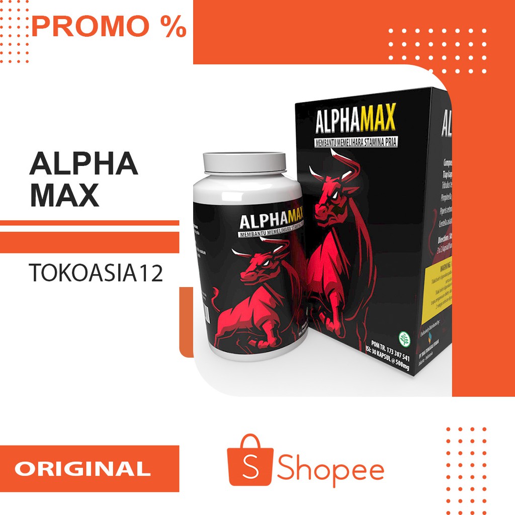 Obat Herbal Obat Kuat Termurah Original | Alphamax Obat Penambah Stamina Pria
