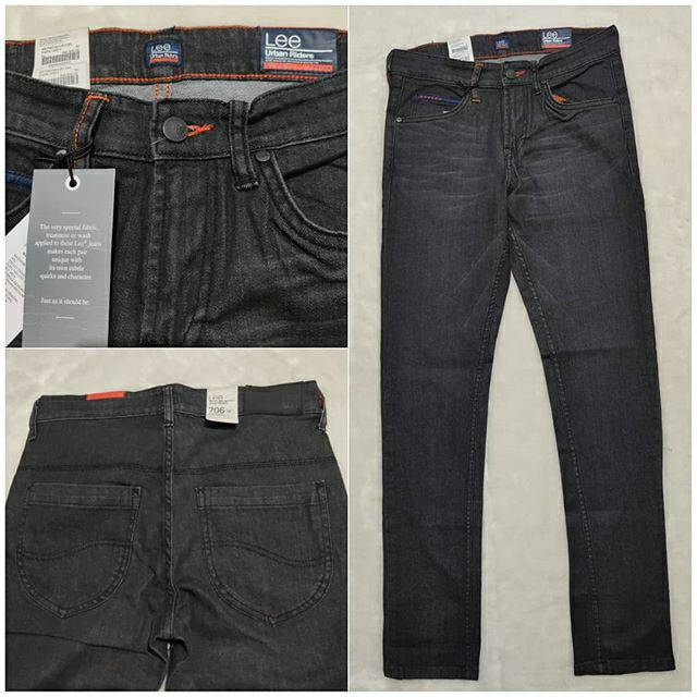 Lee UR 706 Ramone slim narrow dk. grey