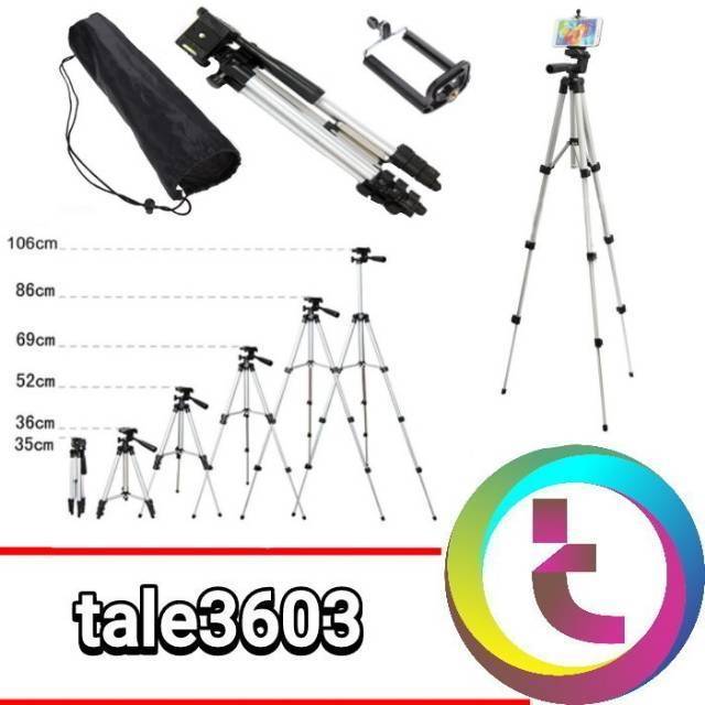 TRIPOD 1 METER WT-3110 FREE Holder U Medium