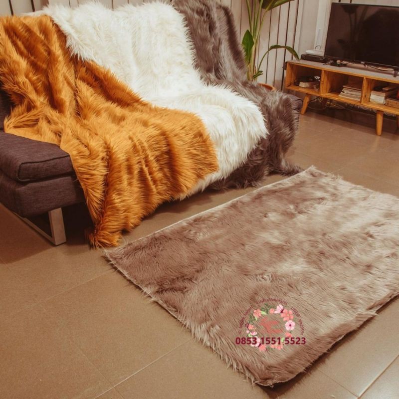 KAIN bulu korea  ukuran 150x200 (2meter)