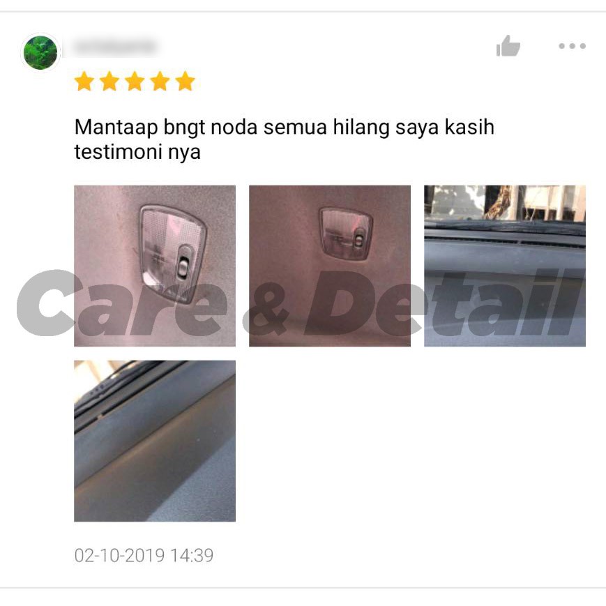 INTERIOR CLEANER by Care &amp; Detail | All Purpose Cleaner Pembersih Jok Dashboard Karpet Plafond Mobil