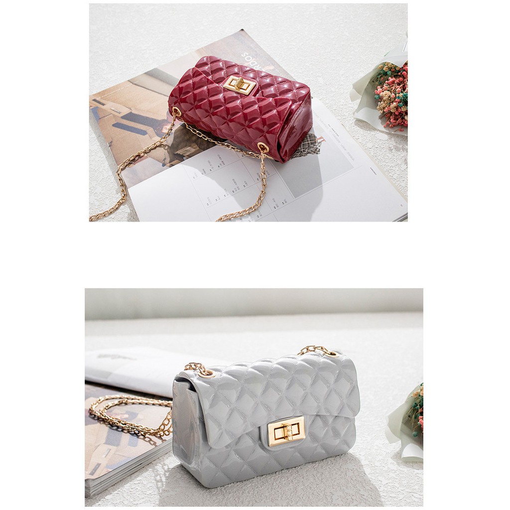 JX 345 Tas Wanita - Tas Selempang Pesta Wanita - Tas Import - Tas Pesta Cantik - Tas Jelly Murah