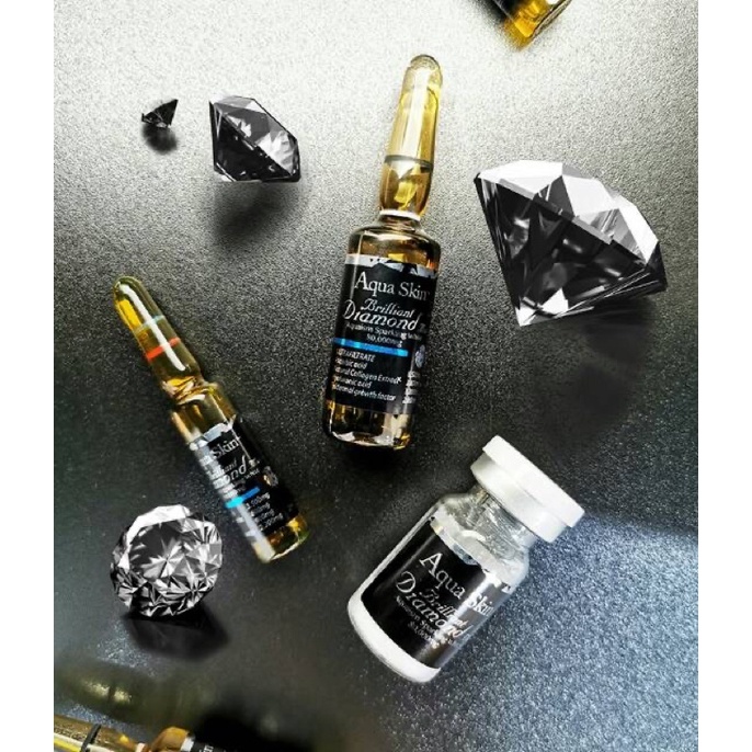 AQUA SKIN BRILLIANT DIAMOND MAX / INFUS WHITENING / AMPULE PEMUTIH ECER