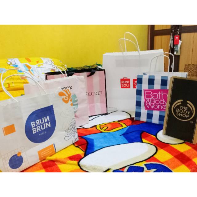 

Paper bag branded