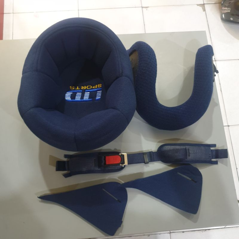 Kain,busa,tali,sterofoam helm ltd sports 1 set original