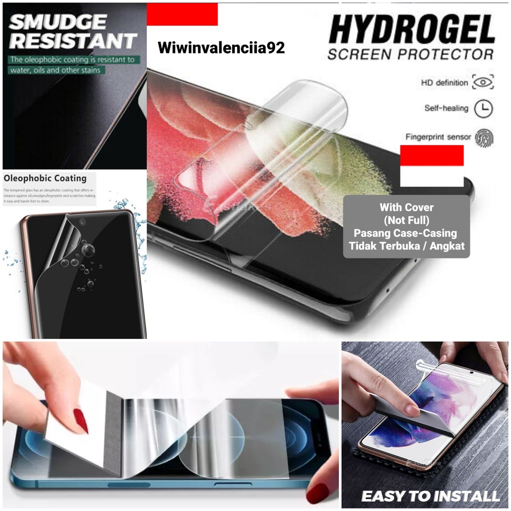 Hidrogel Not Full Xiaomi Mi Note 10/MiNote 10PRO/Note 10Lite/Mi 8/Mi8 PRO/Mi8 SE/Mi 8 Lite/Mi 9/Mi 9