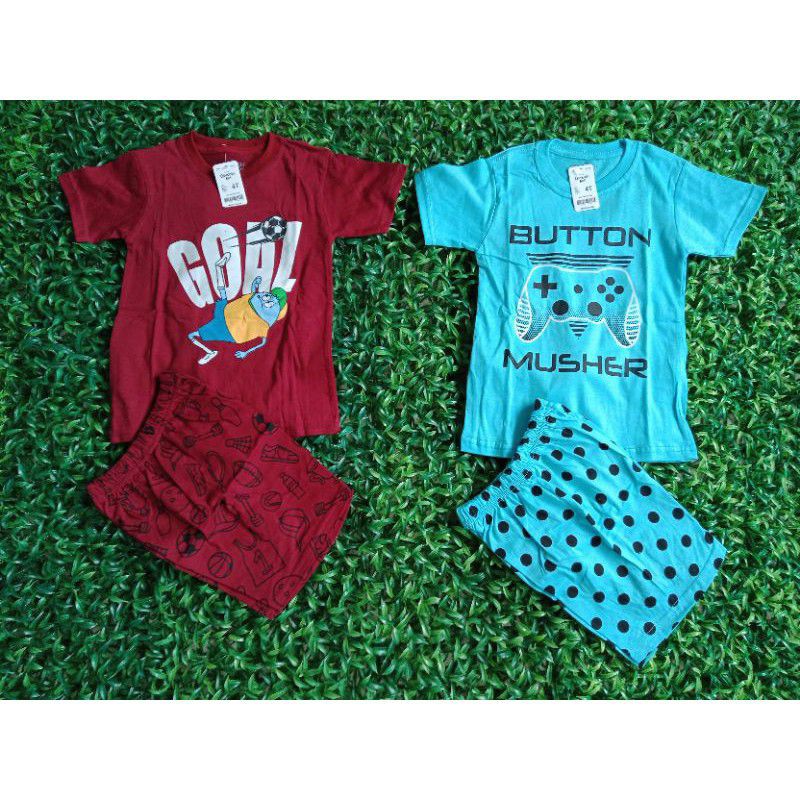 setelan kaos anak premium