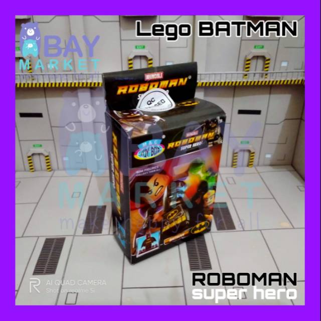 LEGO BATMAN - BRICKS BATMAN / LEGO SUPER HERO ROBOMAN LEGO TERMURAH LEGO TERLARIS