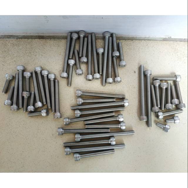 Baut L scorpio baut L mesin scorpio / baut L stenlis full mesin scorpio