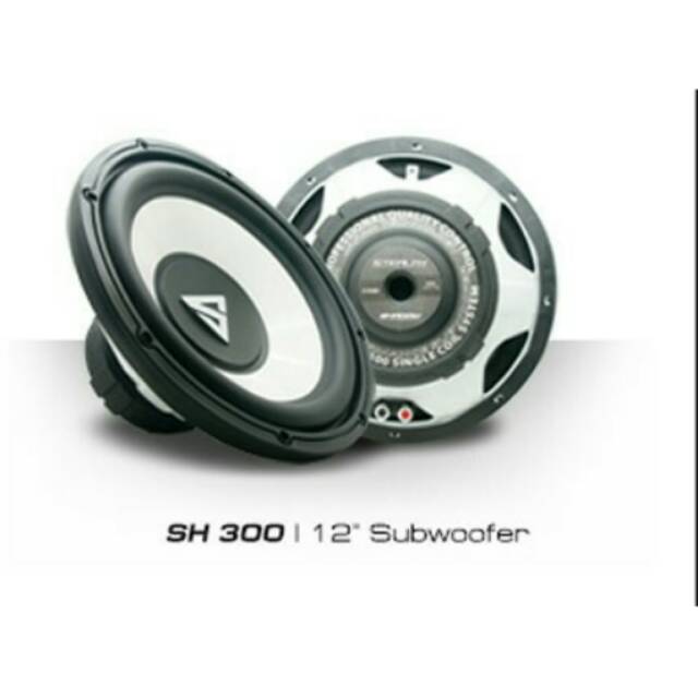 Subwoofer 12" stealth shadow series sh 300