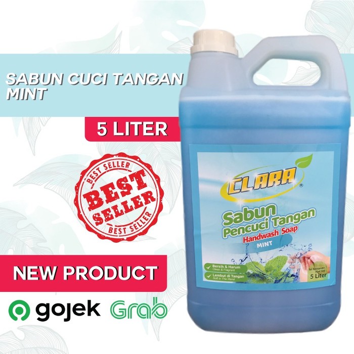 CLARA Sabun Cuci Tangan / Handsoap Mint 5 Liter