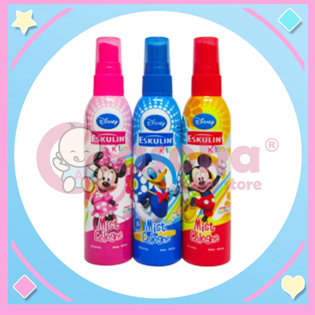 Eskulin Kids Mist Cologne Disney 100 ml Minyak Wangi Anak ASOKA