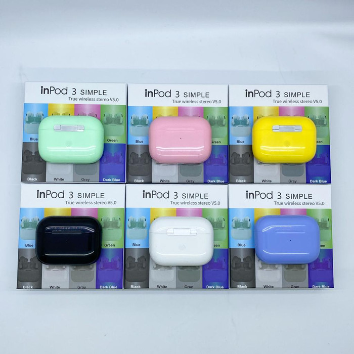 Inpod 13 Simple / Bluetooth  Macaron Can Rename - Smartchoice Inpods 13 Headset Inpods13