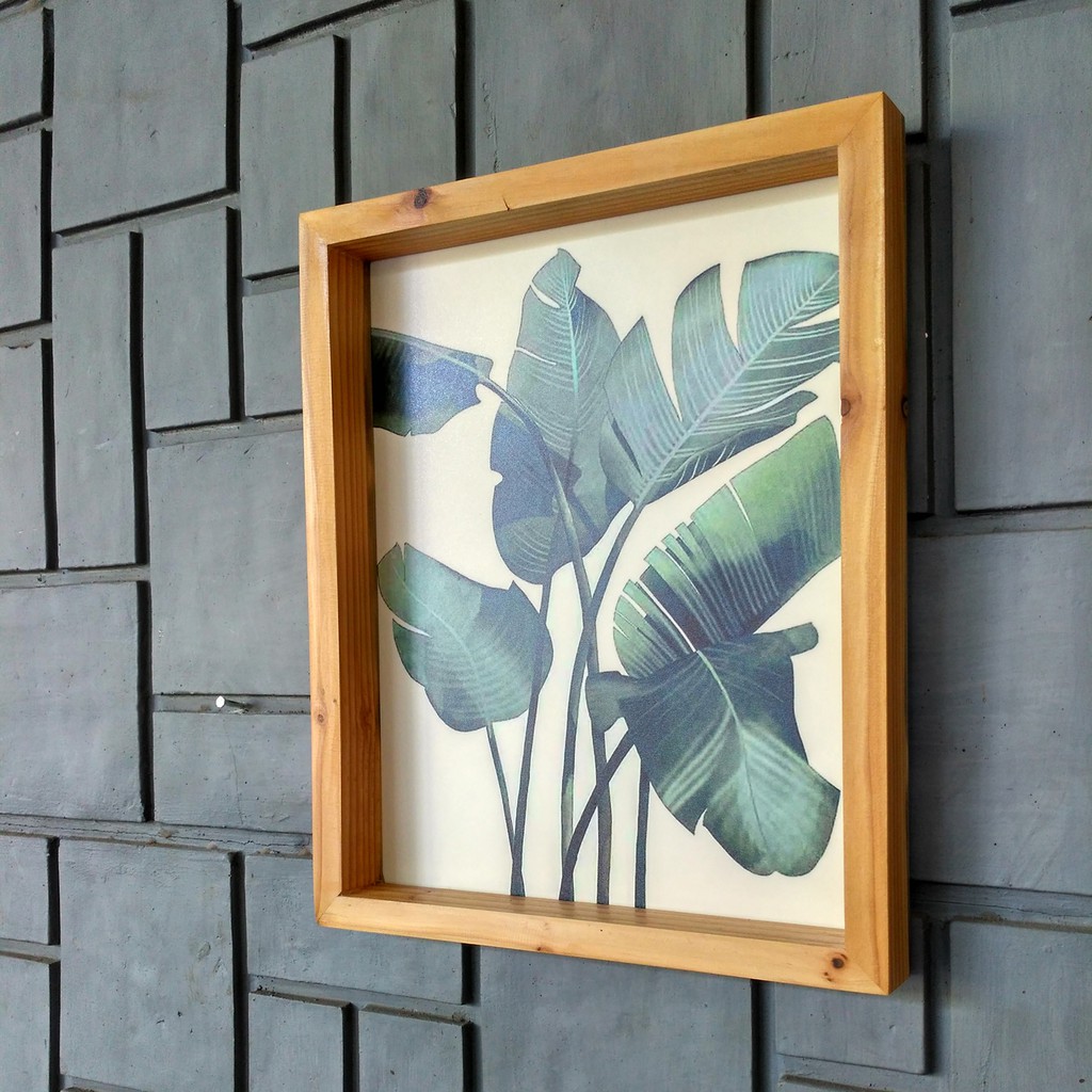 Photo Frame 6R type Bold Wall Decor, Pigora Foto, Papan Kayu, Bingkai foto, Hiasan dinding, dekorasi