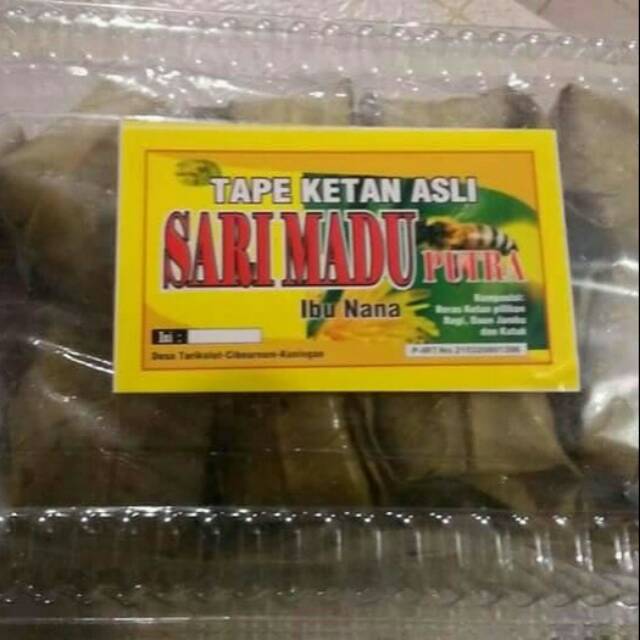 

Tape Ketan Sari Madu Mika Isi 16 Pcs