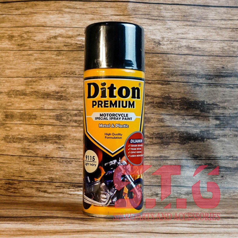 9115 Light Ivory Diton Premium Cat Pylox Pilox Semprot 400 Cc