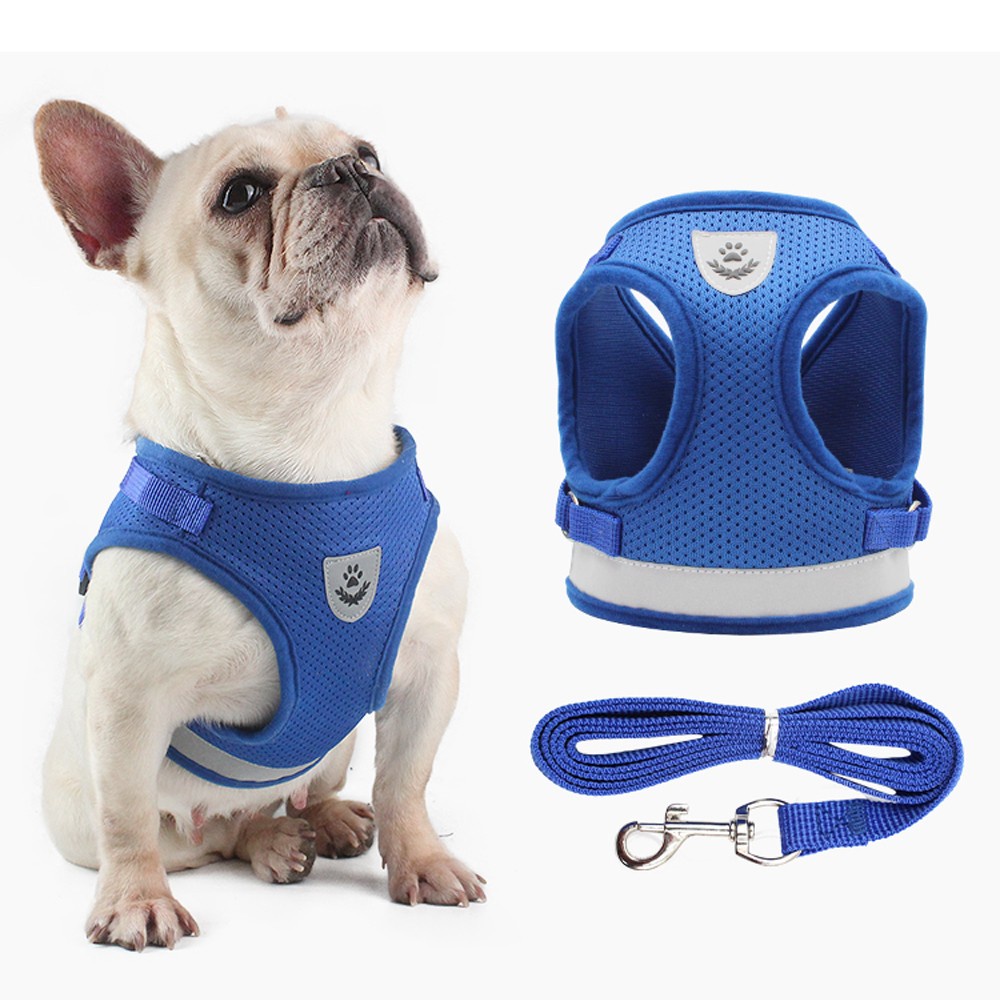 Rompi Harness Anjing / Kucing Adjustable Untuk Jalan-Jalan