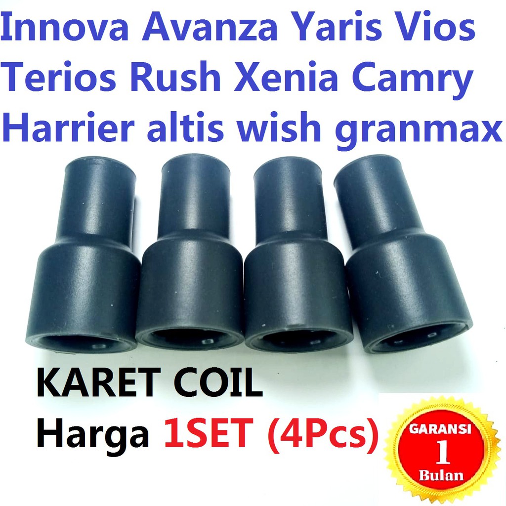 Karet Coil Ujung Toyota  Innova Avanza Yaris Vios Terios Rush Xenia Camry Harrier altis wish granmax