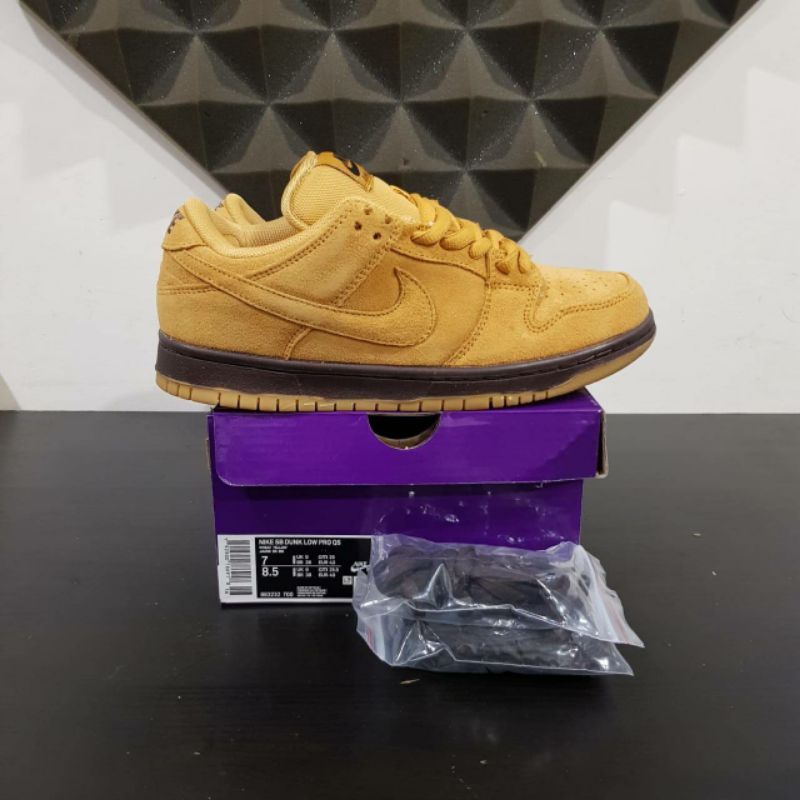 #Nike SB Dunk Low Pro Wheat Mocha