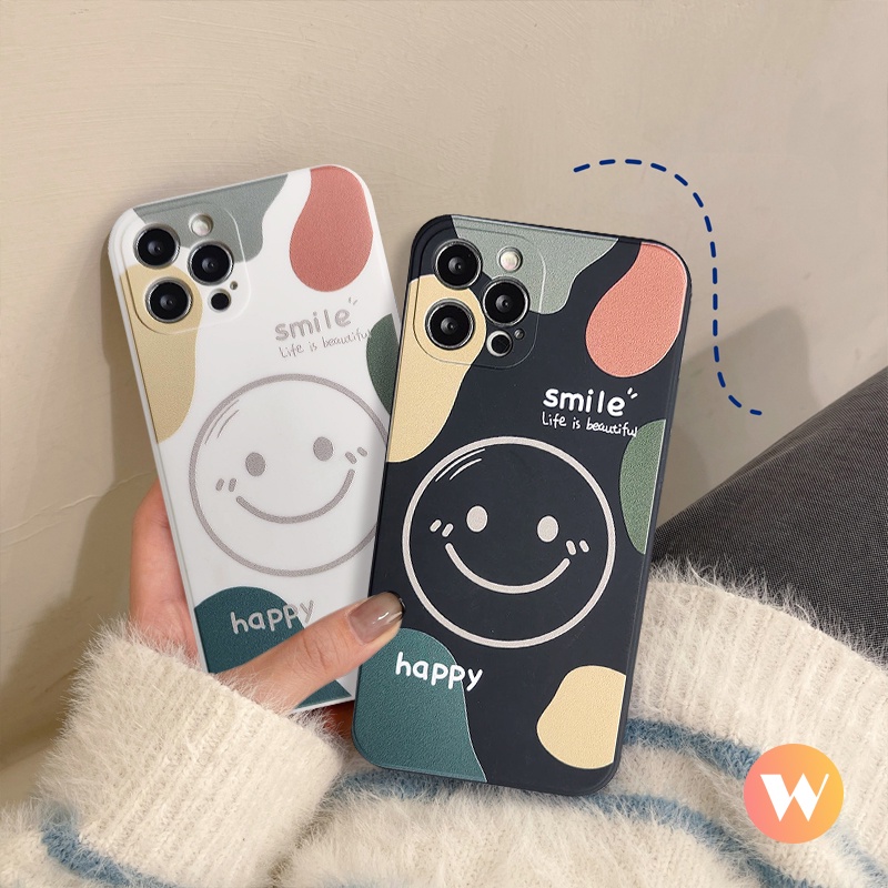 Soft Case Tpu Motif Kartun Smiley Cover Infinix Note 8 11 10 Play 10 Lite 10T 9 Play 10S Smart 5 6