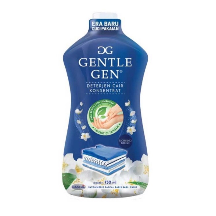 Jual Gentle Gen Detergen cair Konsentrat Morning Breeze 700ML Shopee