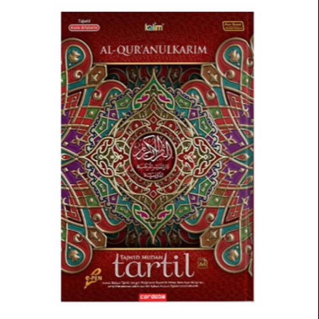 [A4] Al Quranulkarim Tartil -  Al Quran Tajwid Mudah Tartil A4 - Cordoba - Karmedia