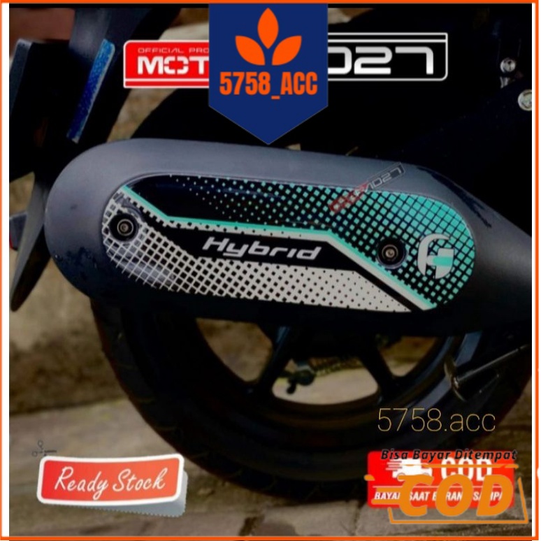 

Stiker Resin Timbul Knalpot Fazzio 125