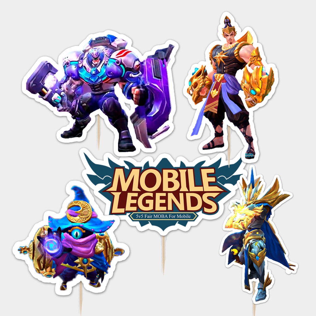 Mobile Legends Cake Topper Free Printable