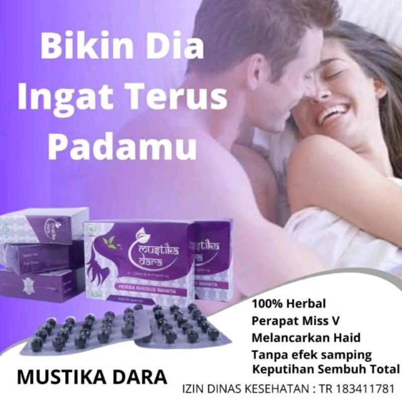 Mustika Dara Musda Original Pil Solusi Wanita Kewanitaan Myom Kista Rapat Ramuan Aceh