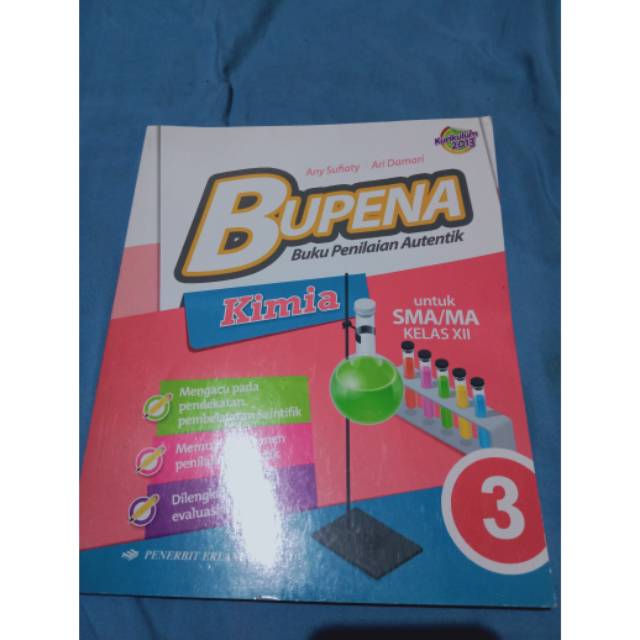 Buku Bupena Kimia SMA kelas 12 kurikulum 2013