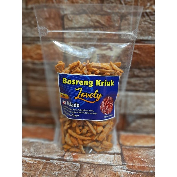 

Basreng kriuk Rasa Balado