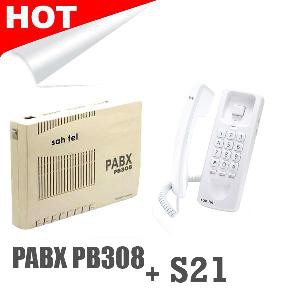 Paket PABX PB308 + Sahitel S21 5 Unit