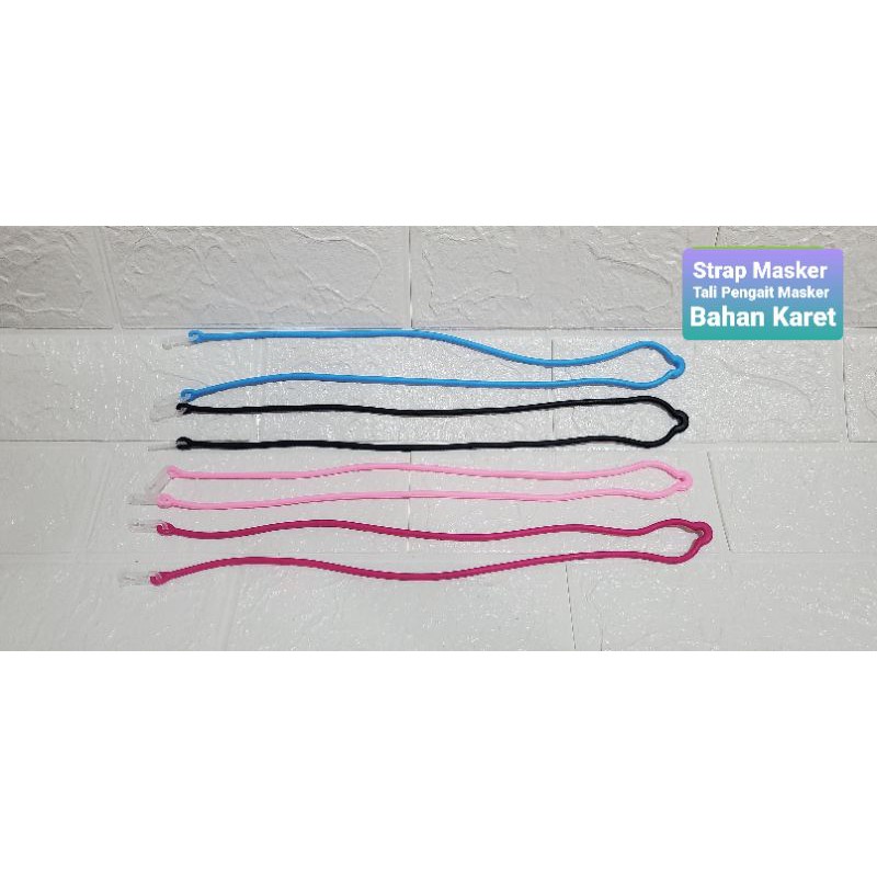 Strap Masker / Tali Pengait Masker Bahan Karet