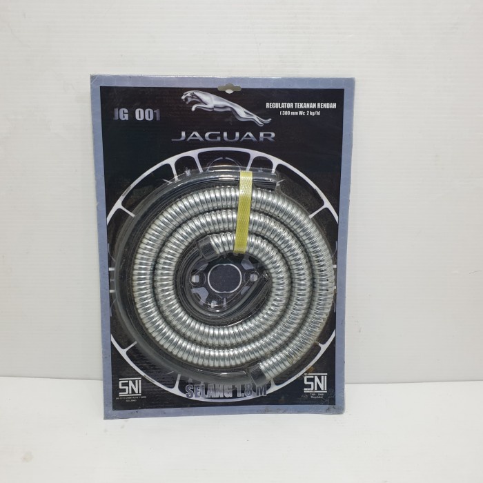 JAGUAR Selang Elpiji Gas LPG 3 Lapis Bagus 1,8m Good Quality