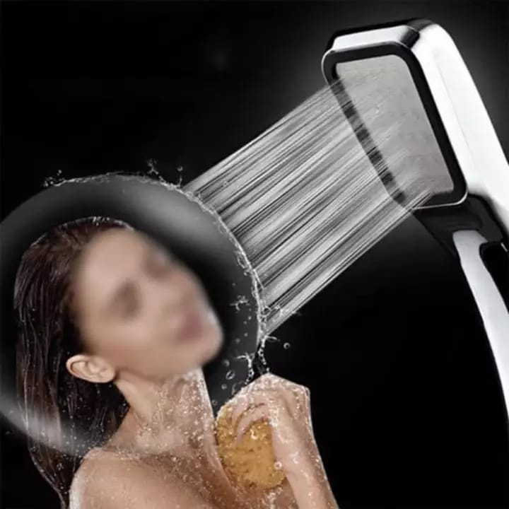 Shower Kepala Mandi Paket 300 Lubang Tekanan Tinggi Pancuran Aerator Head Filter Selang Rumah Salon - SHOWER KAMAR MANDI - Kepala Shower dengan Lengan Shower - shower mandi asli stalis - Kepala Pancuran Mandi Kamar Penghemat Air