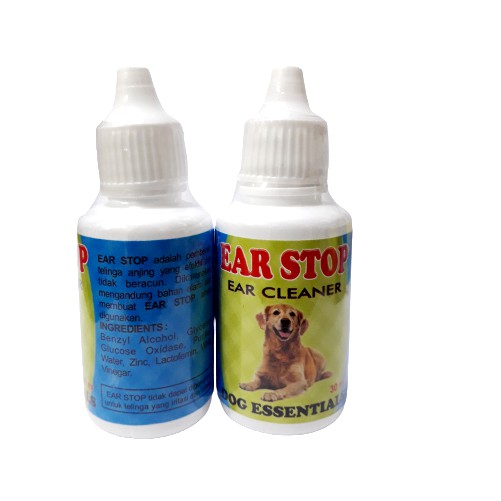 EAR STOP DOG Obat Pembersih Telinga Anjing