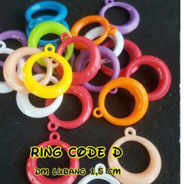 Ring plastik(D) 1.5cm