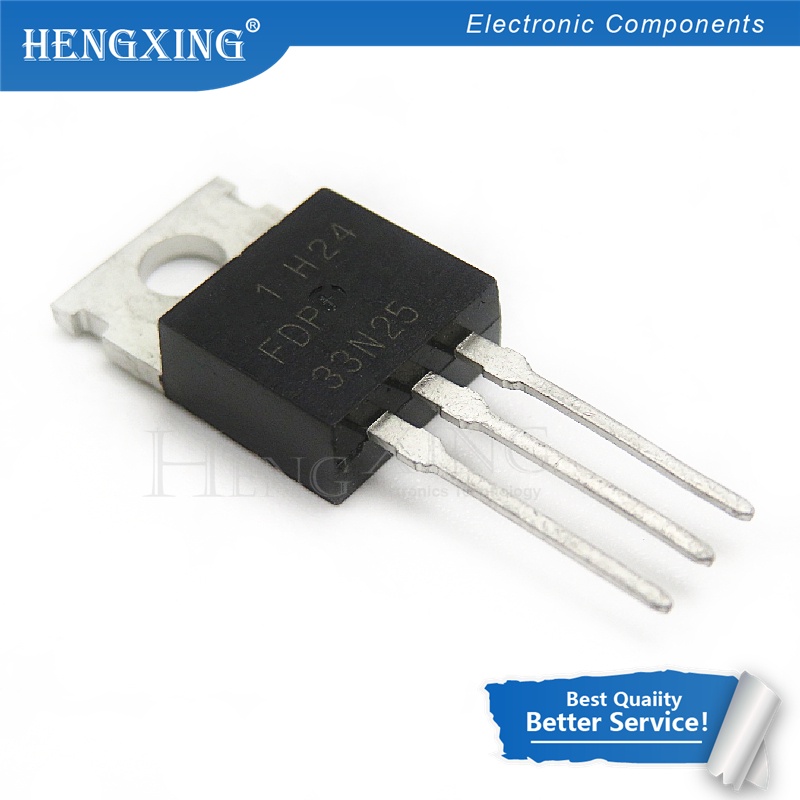 100pcs Ic FDP33N25 33N25 TO-220 33A 250V