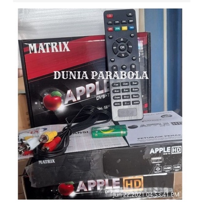 SET TOP BOX MATRIX APPLE SET TOP BOX TV DIGITAL MATRIX DVB T2