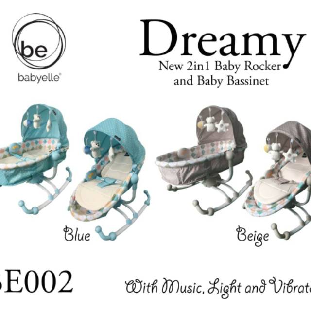 BABYELLE DREAMY BOUNCER 2IN1