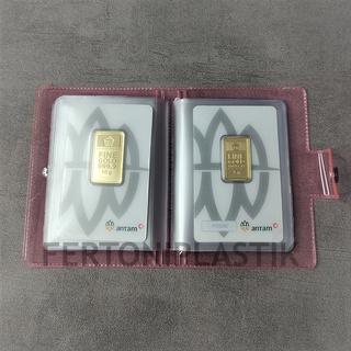 Jual Dompet Emas Logam Mulia / Dompet Emas Antam / Album Emas Logam