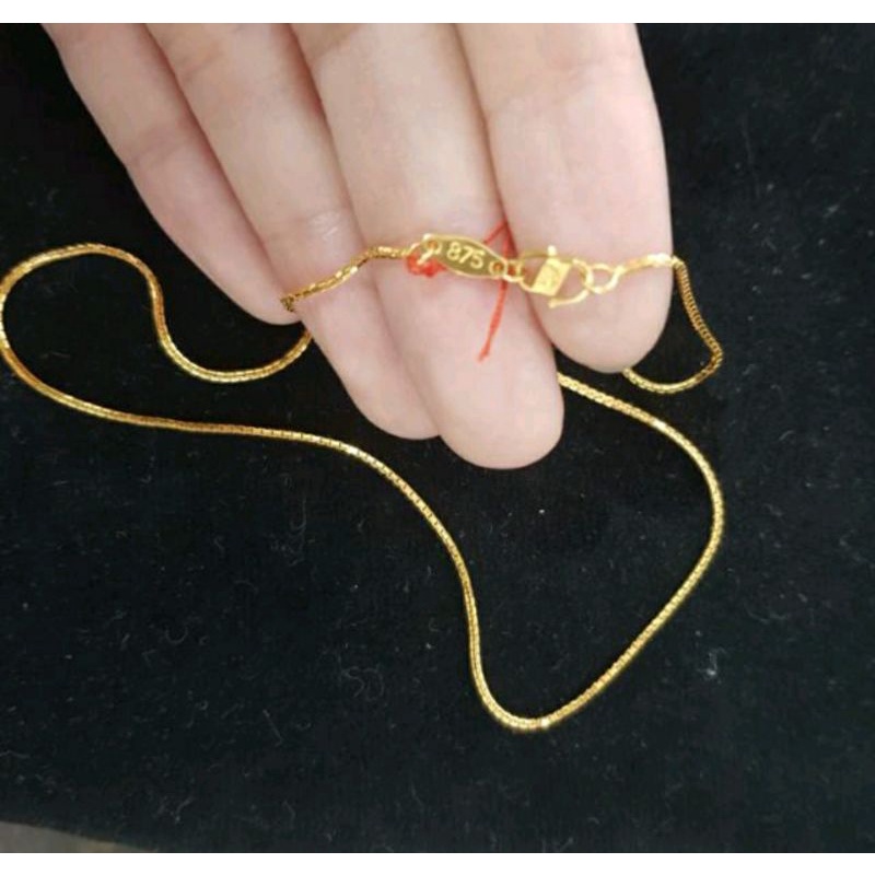 Kalung Anak Fancy Emas asli model elegan