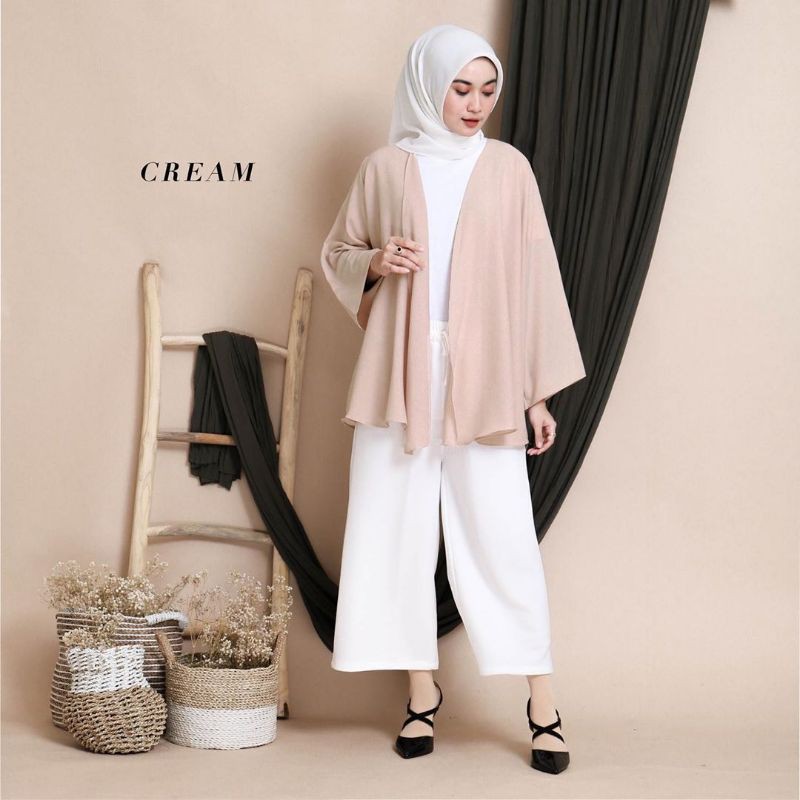 (BISA COD) OUTER PLAIN BASIC OUTER