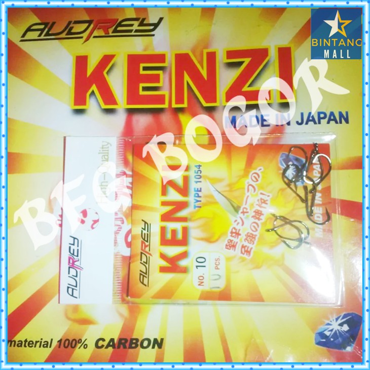 GRAND PRIZE KAIL PANCING NO. 10 100% CARBON AUDREY KENZI TYPE 1054 HOOK JAPAN